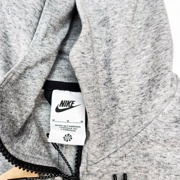 Nike Sportswear Tech Fleece Hoodie Sweater Jacket Men’s Size DR9150-032 - Picture 6 of 6